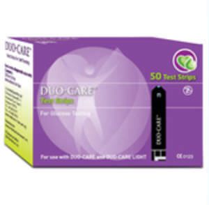 Blood glucose test strip DuoCare ? DC 50 L-Tac Medicare Pte