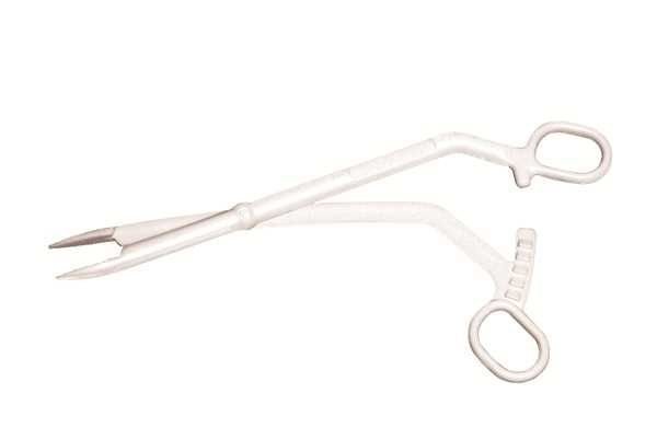 Gynecological forceps / Cheron / curved / disposable 01.150 Gyneas