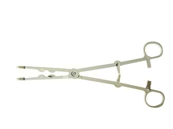Gynecological forceps / disposable 235 mm | 01.6562 Gyneas