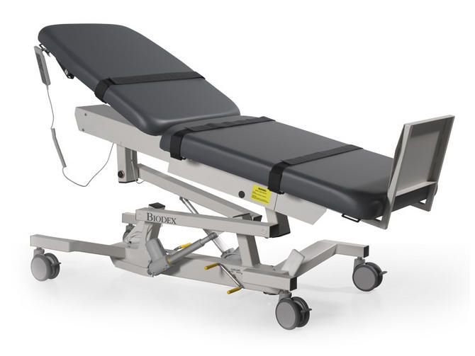 Ultrasound imaging examination table / electrical / on casters / height-adjustable Vasc Pro™ BIODEX