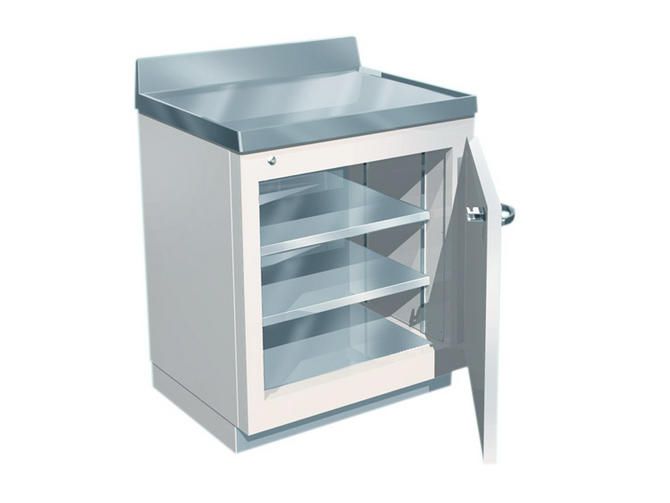 Storage cabinet / radioactive isotope / laboratory / lead-lined 244-14x BIODEX