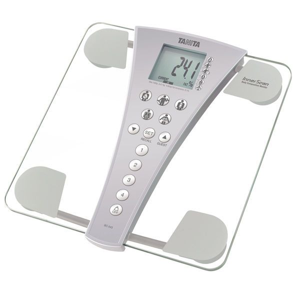 Fat measurement body composition analyzer / home / with LCD display BC-543 Tanita Europe
