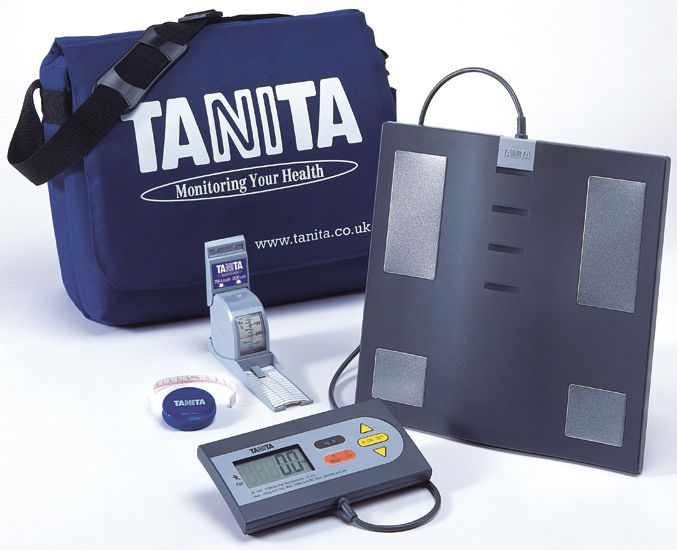 Fat measurement body composition analyzer / bio-impedancemetry / portable / with mobile display BF-522 W Tanita Europe