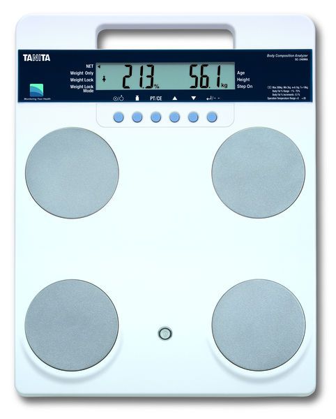 Fat measurement body composition analyzer / bio-impedancemetry / portable / electronic SC-240 MA Tanita Europe