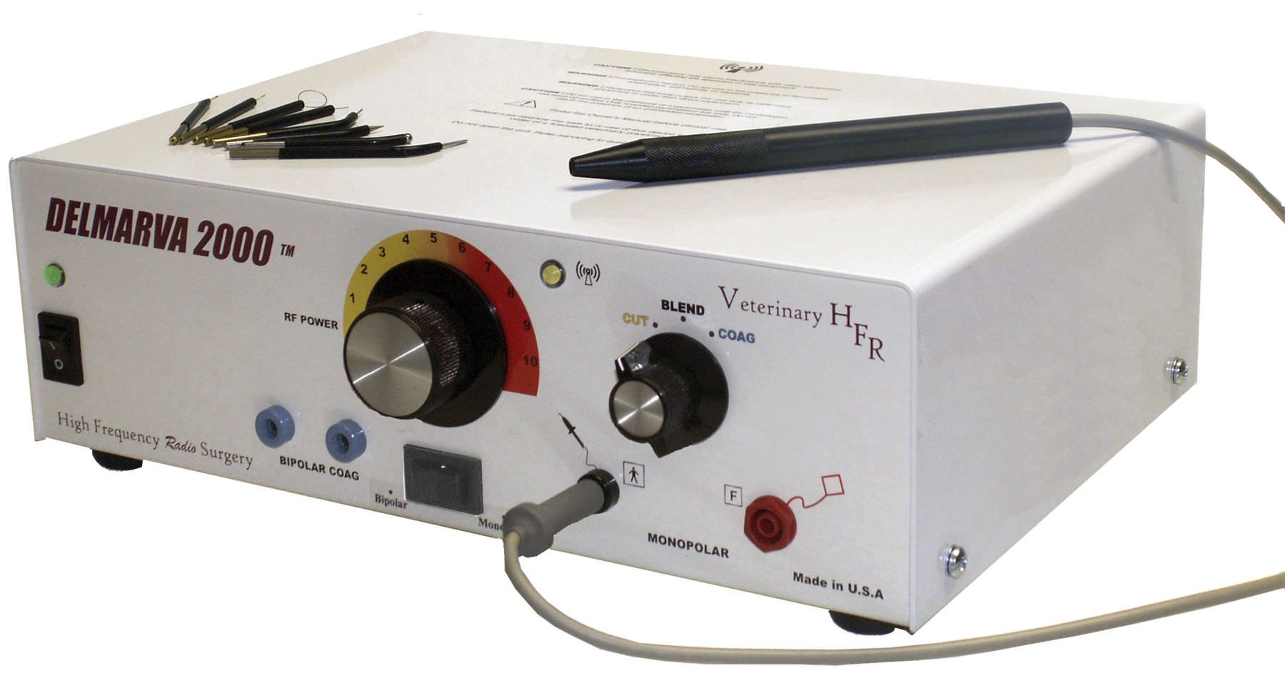 Veterinary electrosurgical unit Veterinary HFR Delmarva 2000