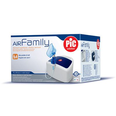 Pneumatic nebulizer / with mask / with compressor AirFamily Pic Solution
