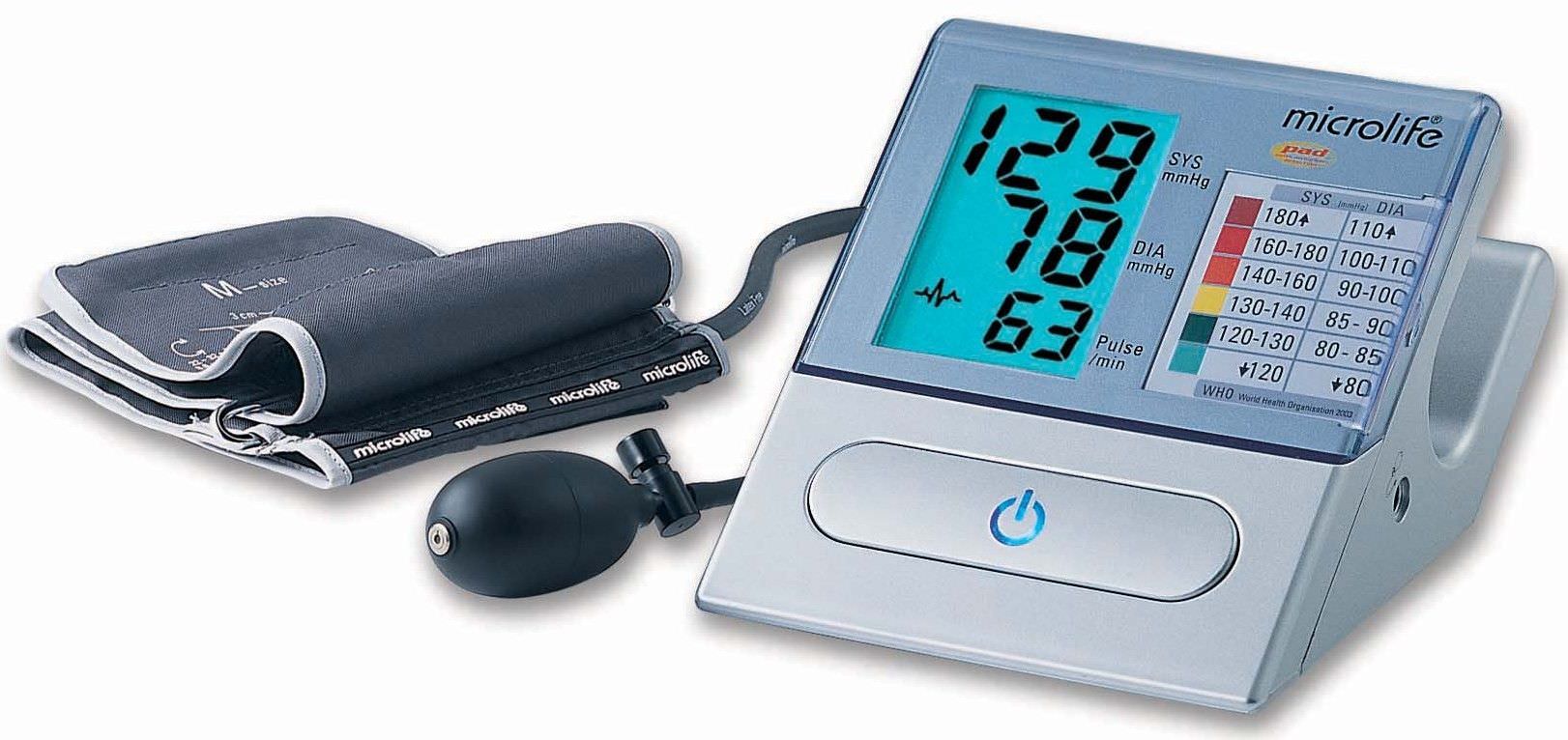 Semi-automatic blood pressure monitor / electronic / arm BP A80 Microlife