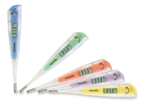 Medical thermometer / electronic / rigid tip 32 - 42.9 °C - MT 18F1 Microlife