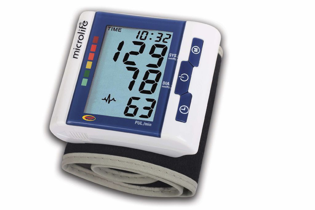 Automatic blood pressure monitor / electronic / wrist BP W150 IMT Microlife
