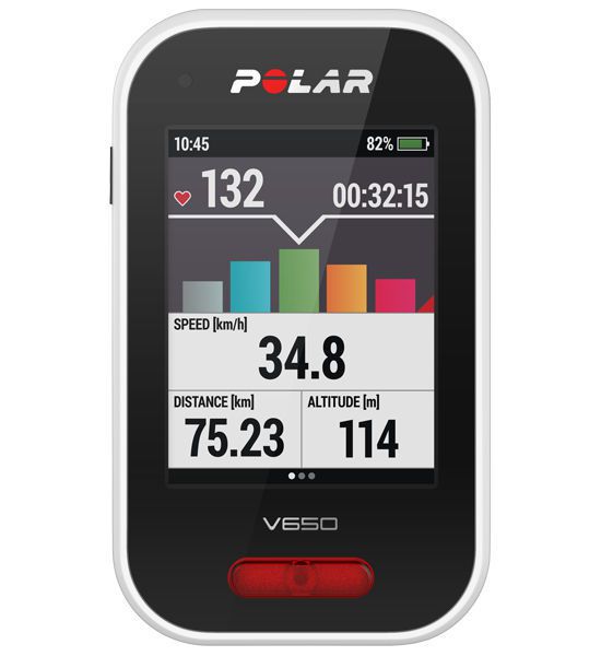 Physical activity monitor hand-held / wireless V650 Polar