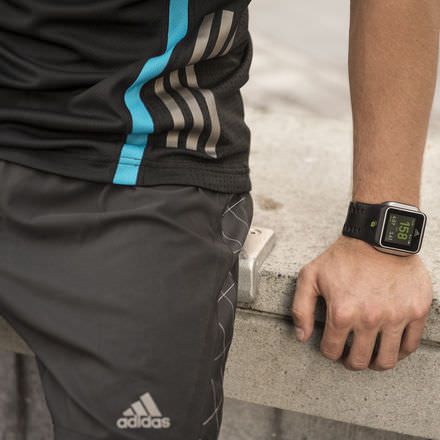Physical activity monitor wrist / wearable / wireless / watch miCoach SMART RUN Adidas