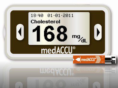 Cholesterol meter medACCU (B) Actherm