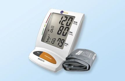 Automatic blood pressure monitor / electronic / arm BA2010 nu-beca & maxcellent