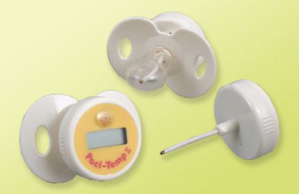 Pediatric thermometer / medical / electronic / pacifier type 32 °C ... 44 °C | MP9200 nu-beca & maxcellent