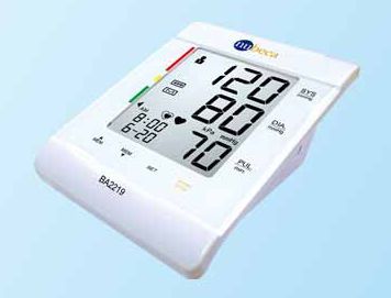 Automatic blood pressure monitor / electronic / arm / with speaking mode BA2219 nu-beca & maxcellent