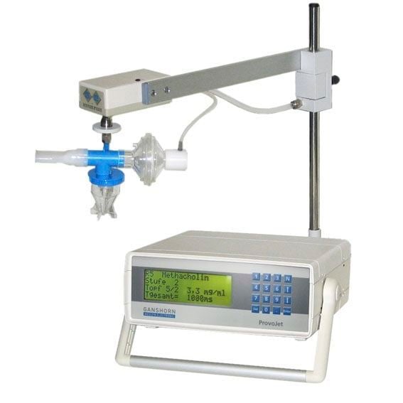 Pulmonary function testing system PROVOJET® Ganshorn Medizin Electronic