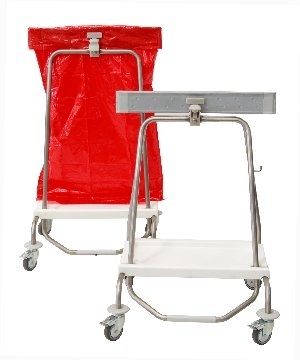 Linen trolley / with automatic closure SHUT SERIES Conf Industries