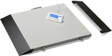 Wheelchair platform scale / electronic / with BMI calculation / with rechargeable battery M500660 ADE