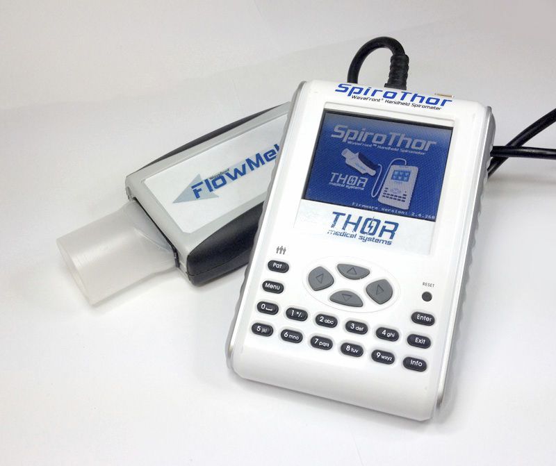 Hand-held spirometer 18 L/s | SPIROTHOR THOR
