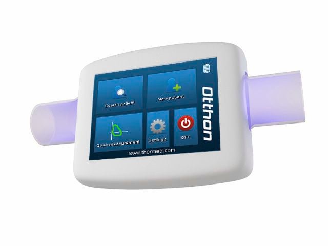 Hand-held spirometer 18 L/s | OTTRON THOR