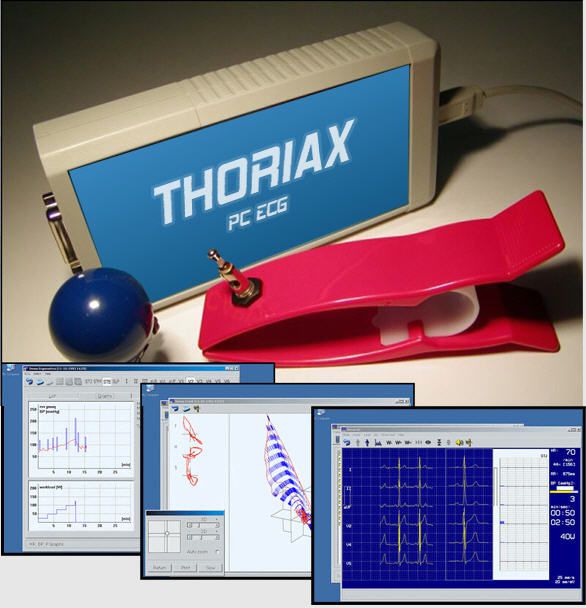 Computer-based electrocardiograph / digital / 12-channel THORIAX THOR