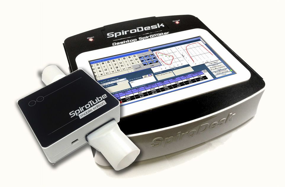 Cardio-respiratory stress test equipment / desk / with SpO2 SPIRODESK THOR