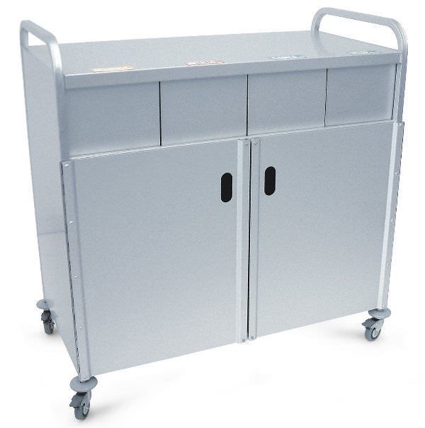 Waste trolley / with large compartment 380 SERIES Conf Industries