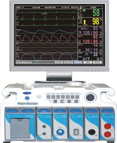 Patient central monitoring station PRISM MODULAR Clarity Medical