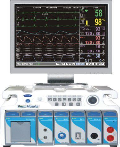 Patient central monitoring station PRISM MODULAR Clarity Medical