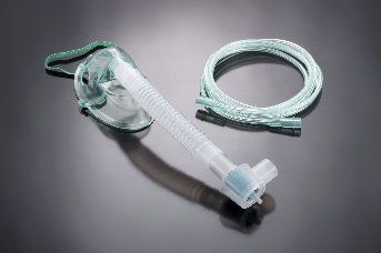Oxygen mask / facial / PVC / adjustable 22 mm Ø | VM-98110, VM-98120 Besmed Health Business
