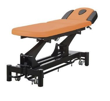 Electrical massage table / height-adjustable / on casters / 3 sections 150 kg | 77706 CARINA