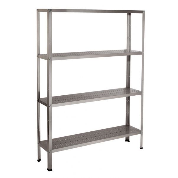 Stainless steel shelving unit 2.13.002 Lubb