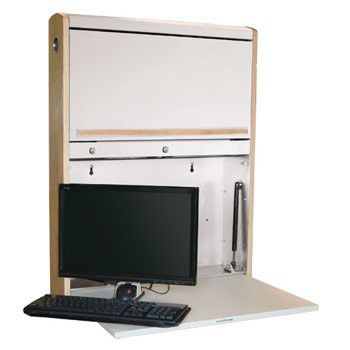 Medical computer workstation / wall-mounted / recessed WALLAroo® XXTD Carstens