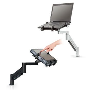 Medical computer workstation / wall-mounted Reach 360° Laptop & Tablet Bracket Carstens