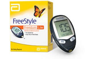 Home use blood glucose meter FreeStyle Freedom Lite® Abbott Diabetes Care
