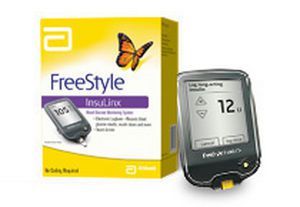Touch screen blood glucose meter / for home use FreeStyle InsuLinx Abbott Diabetes Care