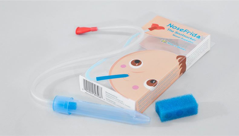 Nasal aspirator nasal lavage / manual / pediatric NoseFrida NoseFrida