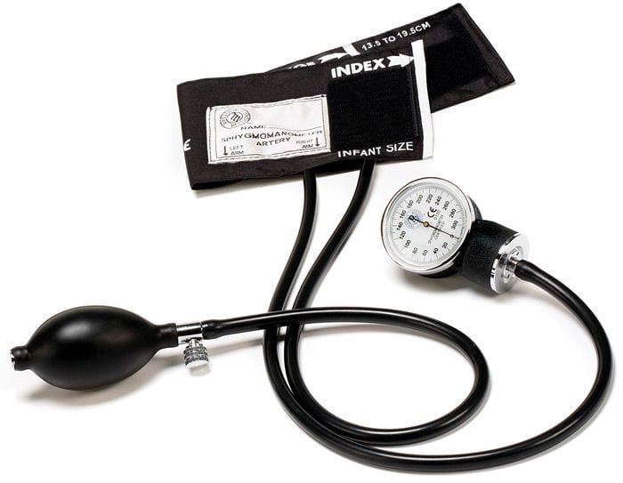 Cuff-mounted sphygmomanometer / pediatric 82-INF Prestige Medical