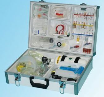 Cardiopulmonary resuscitation medical kit EUROSAFE II Teutotechnik