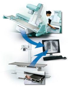 Multipurpose radiography flat panel detector VDX 3543 Villa Sistemi Medicali