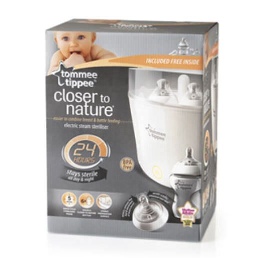 Electrical baby bottle sterilizer tommee tippee
