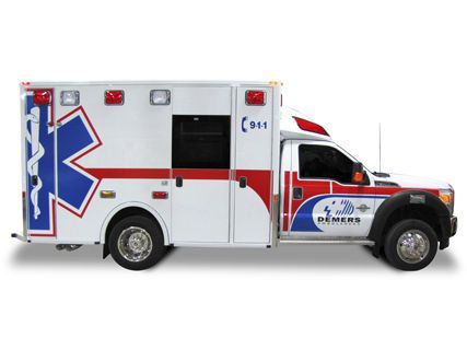 Emergency medical ambulance / type I / box MXP 150 DEMERS