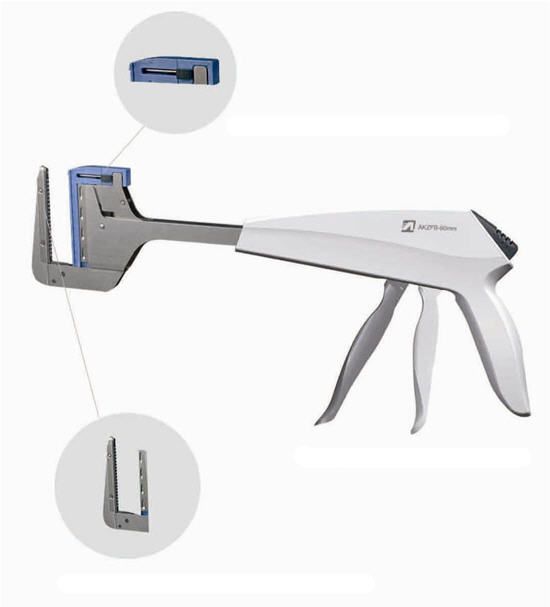 Linear stapler / surgical AKZFB-60 Jiangsu Kangjin Medical Instruments