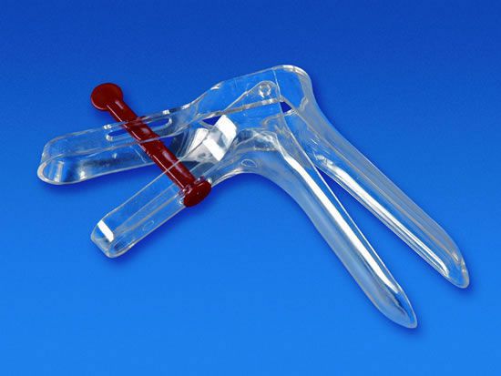 Vaginal speculum / Cusco / single use POLE TYPE Jiangsu Kangjin Medical Instruments