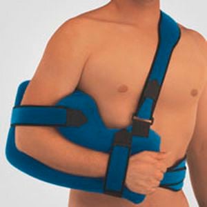 Arm sling with shoulder abduction pillow / human OmoFX BORT Medical