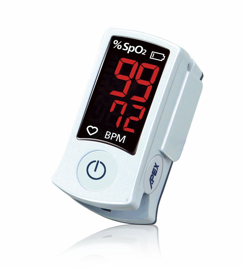 Compact pulse oximeter / fingertip SB100 Apex Medical