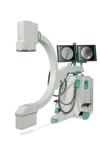 Mobile C-arm / with integrated video monitor BCA-9C PLUS BMI Biomedical International