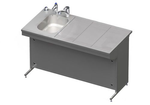 Dissection table / with downdraft ventilation AFOS