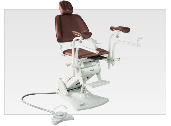 Gynecological examination chair / electrical / height-adjustable / 2-section 130 Olsen Indústria e Comércio