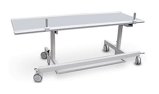 Transport stretcher trolley / X-ray transparent / 1-section MBA Series General Medical Merate